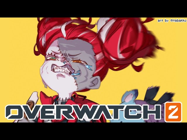 【OVERWATCH 2】ZOMBIE HEALER AT YOUR SERVICE /open vc【Hololive ID 2nd Gen】のサムネイル
