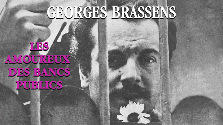 Georges Brassens - Les amoureux des bancs publics (Audio Officiel)