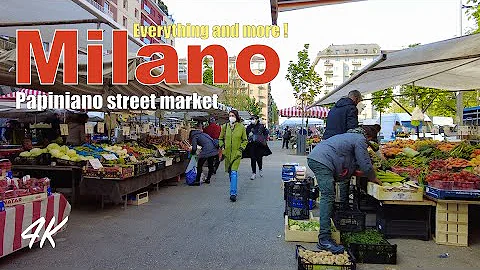 Quali sono i mercati all'aperto a Milano?