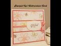 Stampin Up In Garden Bloom