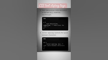 "Master Text & Font Styling in CSS: Design Stunning Web Typography!"