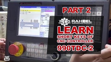 Learn short keys CNC Controller 990TDc “Part Count Zero” by RECO Part 2
