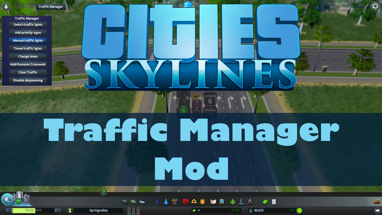 Cities: Skylines Mods #17 - Traffic Manager Mod - YouTube