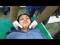 Chiropractic on Saudi Arabian patient. Treatment by Dr Rajneesh kant in India.