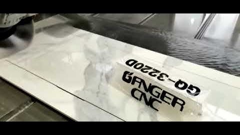 5 axis bridge saw for porcelain  slabs and ceramic tile cutting