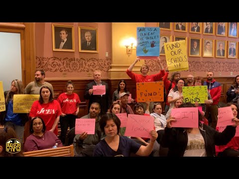 Teachers, residents for and against AirBNB, take over Jersey City Council meeting