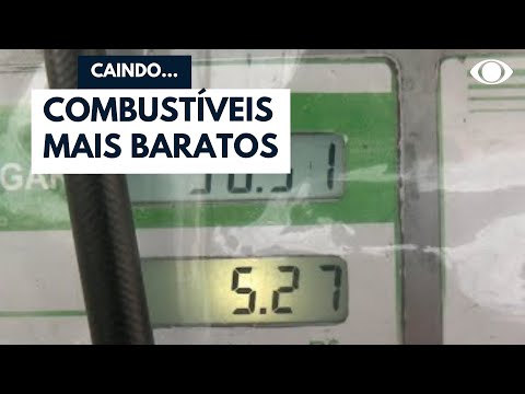 Preço dos combustíveis cai pela terceira semana