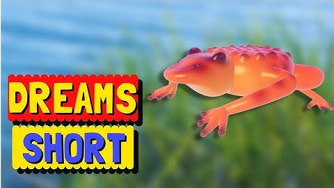 Sculpting Practice in Dreams PS4 - Frog Short