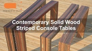 Wood Console Table, Foyer Furniture, Behind the Couch Table