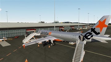 (P3DV5) YBCG Gold Coast - YMML Melbourne JST441 FSlabs A320-200x