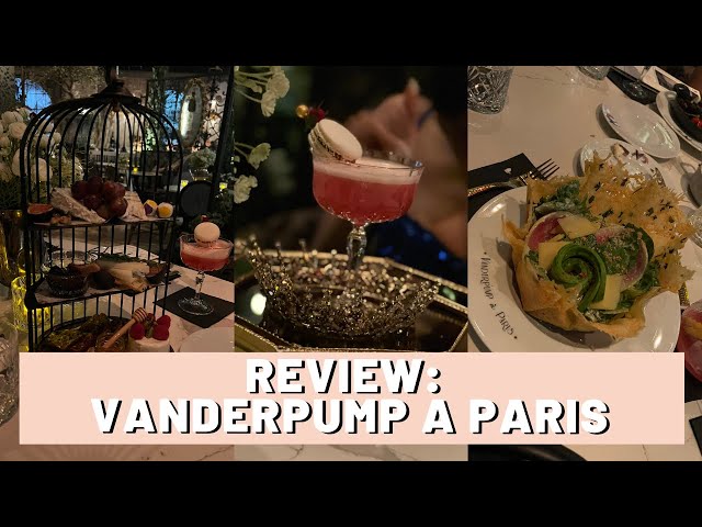 vanderpump à paris food