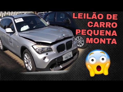 LEILÃO DE CARROS. ( PEQUENA MONTA ) BMW - YouTube