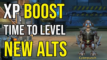 100% XP BOOST - Time to level a NEW ALT - Using Azeroth Autopilot - World of Warcraft