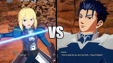 Team Saber VS Team Lancer (CPU VS CPU) - Dragon Ball Sparking! Zero Mods