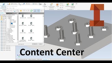 Autodesk Inventor Tuercas Tornillos y elementos comerciales Herramienta HOLE