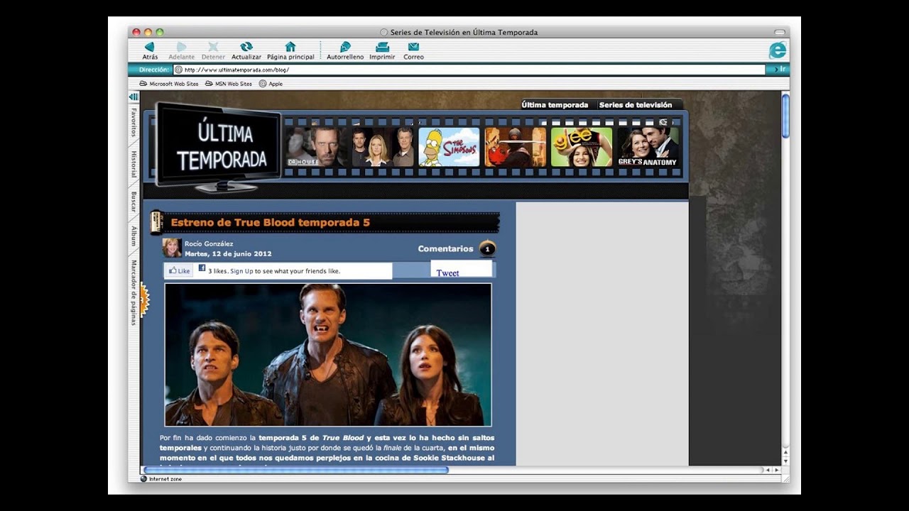 Internet Explorer for Mac 5 2 3.