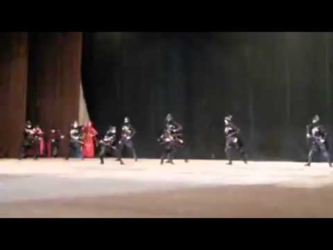 ანსამბლი \"kidevac daizrdebian\" ცეკვა აბრაგული