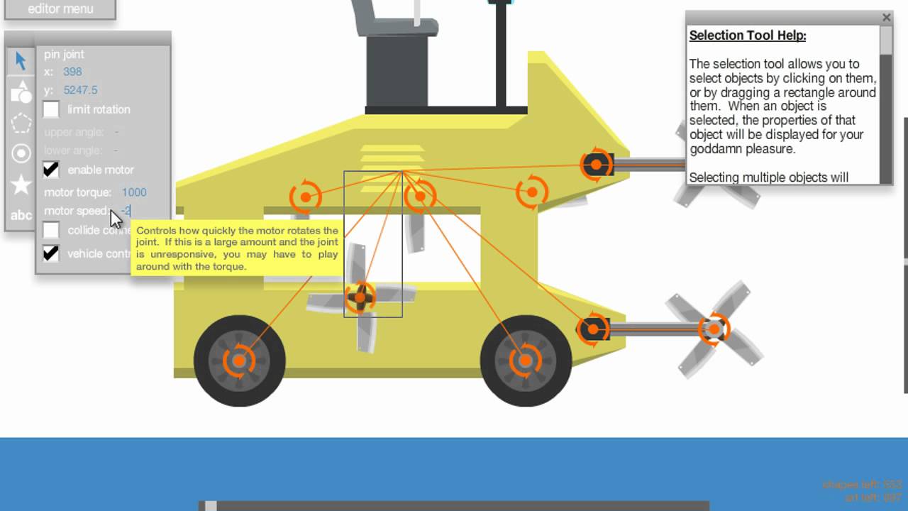 Vehicle Tool, Happy Wheels Wiki