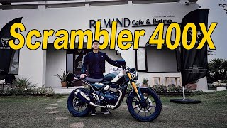 体验年轻人的第一台摩托车——凯旋Scrambler 400X