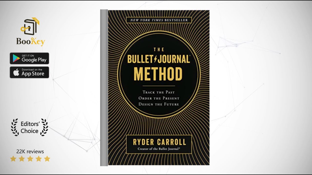 The Bullet Journal Method   Book Summary By Ryder Carroll   Note-taking technique that makes your
