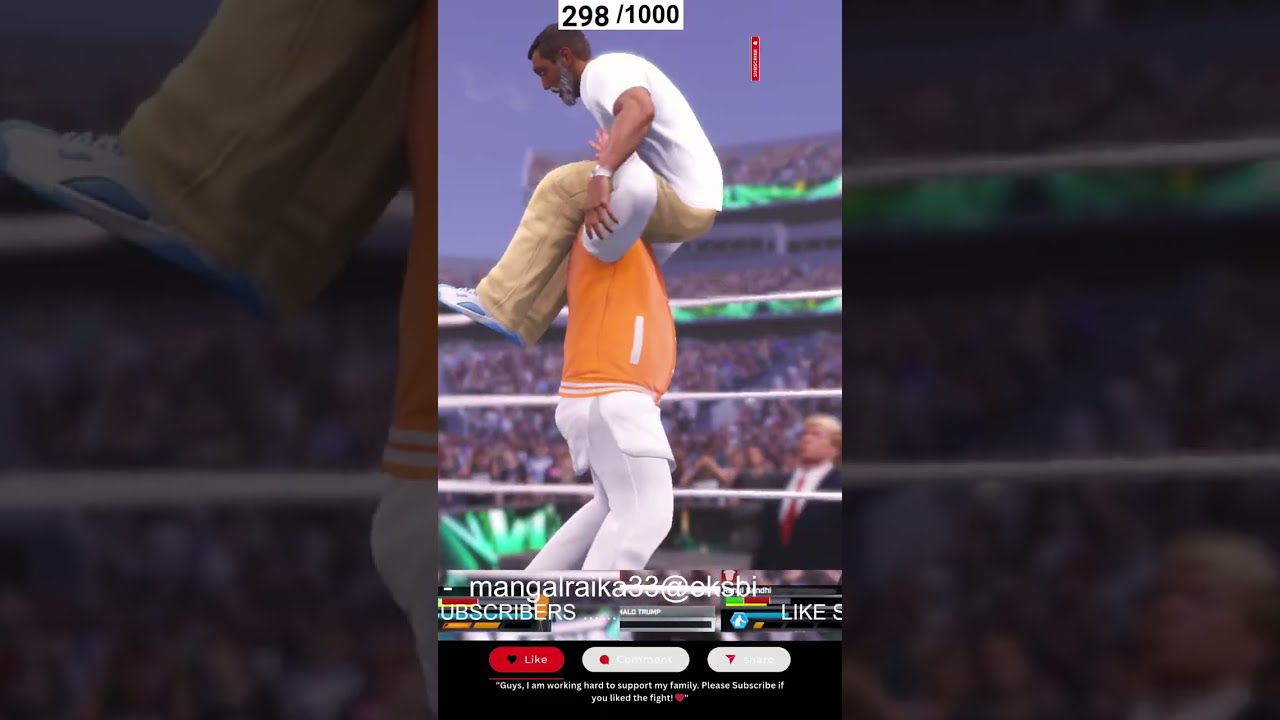 MODI VS RAHUL GANDHI: THE ULTIMATE TLC WAR! 🪜🪑🔥 | WWE 2K25 | RingSide Play