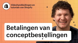 Betalingen Van Conceptbestellingen Accepteren