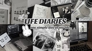 LIFE DIARIES📓🪩🎧 один день из моей жизни, подготовка к экзаменам, изучение китайского & night routine