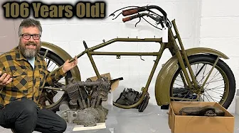 Can I Get This Century Old Harley Davidson Motorcycle at the Auction?