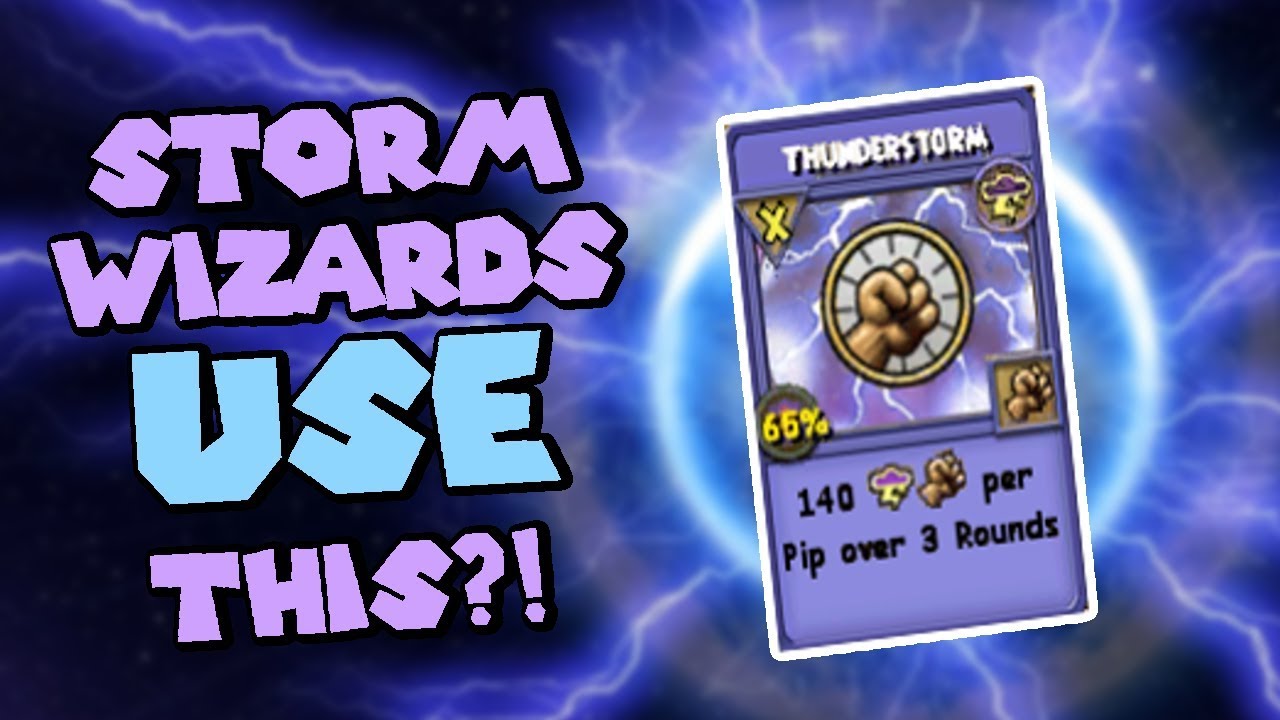 Wizard101 Champion (120) Fire PvP: The Most Powerful Storm Wizard ...