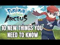 10 New Things We Learned About Pokemon Legends: Arceus