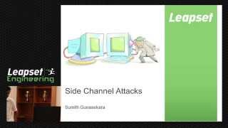 Side Channel Attacks- Leapset Innovation Session screenshot 4