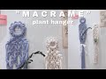 #DIY ·🌱Macrame plant hanger #2 / 마크라메 플랜트 행거 #2