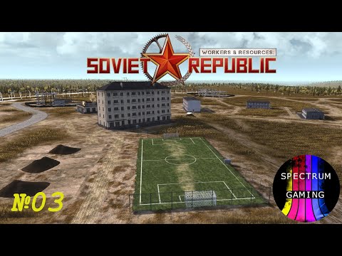 Видео: Гайд-прохождение Soviet Republic #03. Первичная застройка приграничного поселка ч.1. (16:9)