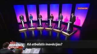 Inguna Sudraba Vs Mārtiņš Bondars - Līderu Debates-Premjeri