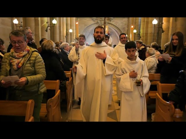 Messe Chrismale 2024, procession d'entrée