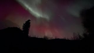 Space Weather - Strong Magnetic Fields - KP8 Northern Lights