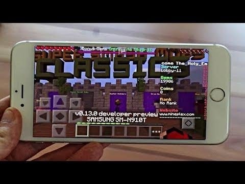 SERVIDOR de BEDWARS para MINECRAFT PE 1.0.5 e 1.0.4 