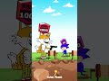 Rank Up Challenge : Poor Baby Shin Sonic vs Greed Baby Tails