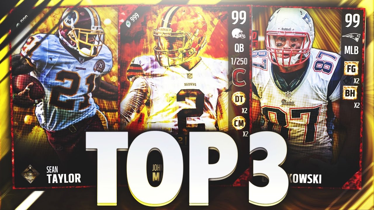 TOP 3 GOLDEN TICKETS FOR MADDEN 17!
