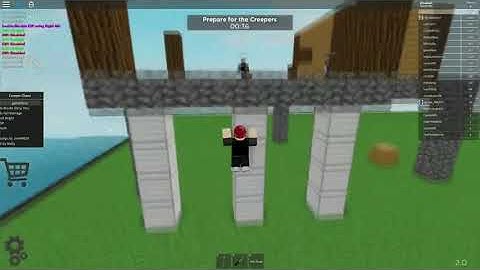 VERY OP! CREEPER CHAOS HACK!   EXTREMELY OP!   ROBLOX EXPLOIT11