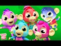 Five Little Monkeys + More Nursery Rhymes And Cartoon for Babies