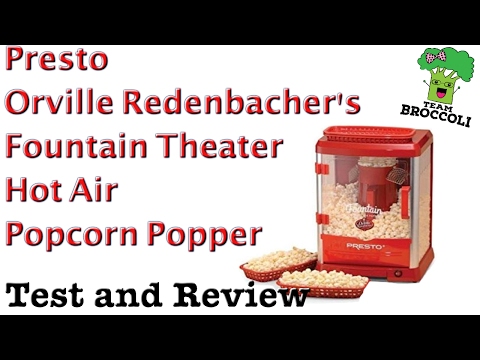 Orville Redenbacher's Fountain Theater Popper By Presto 05312 for