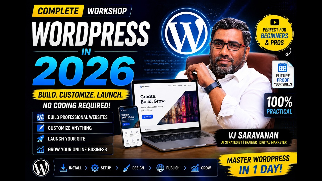 How to Build Websites with WordPress in 2026 — Transcript