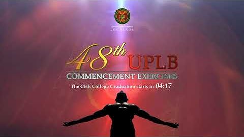 48th UPLB Commencement Exercises, College of Human Ecology Class of 2020.