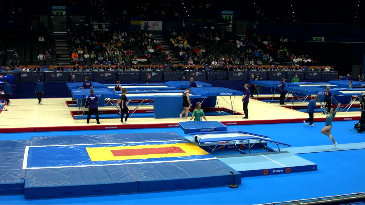Youtube video: NEL Kayla (AUS)_W_2023 Trampoline Worlds_Qualification_Double Mini_R2