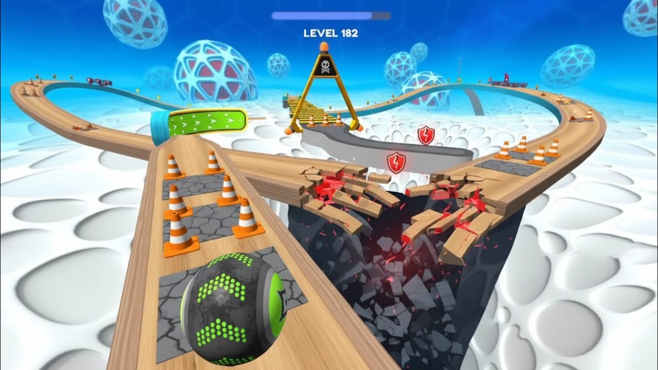 Going Balls Master 3D gameplay walkthrough ios android satisfied run