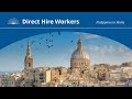 WANT TO WORK IN MALTA? (PART 1) I DIRECT HIRE PROCESS