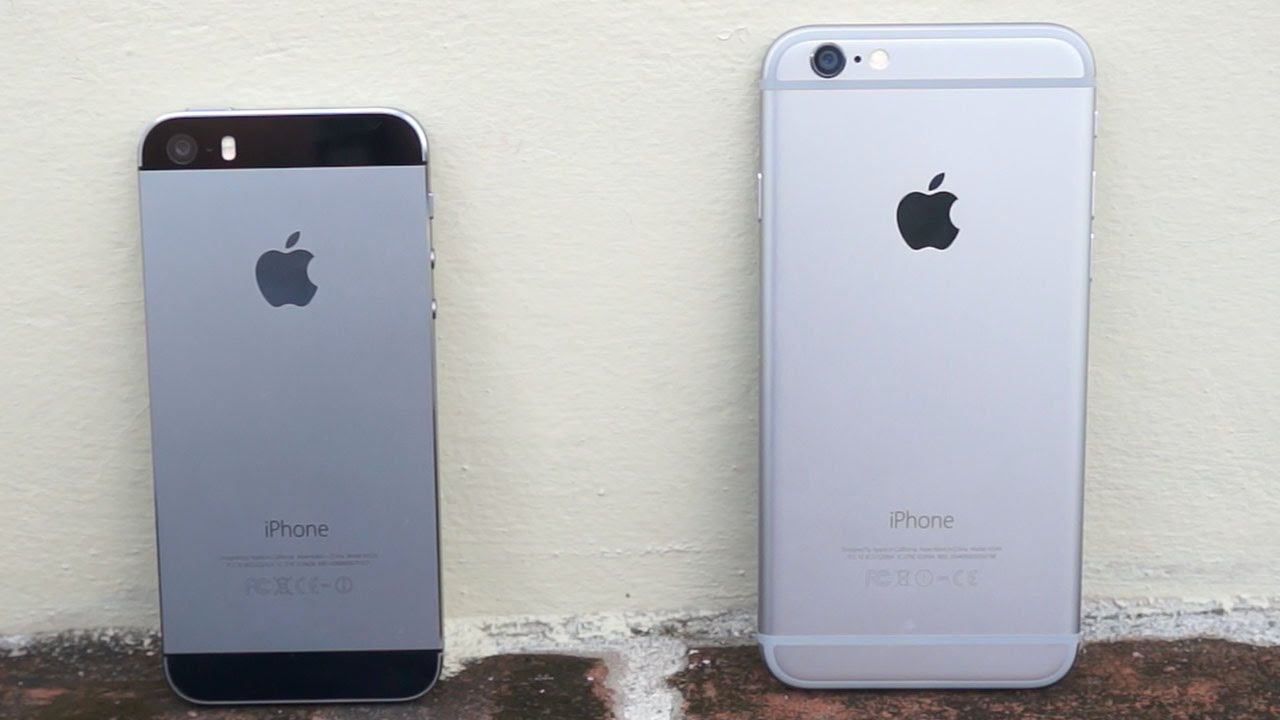 iphone 5s versus iphone 6