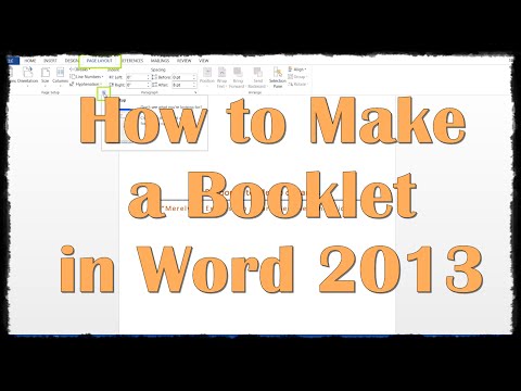 How to Print Booklet In Word 2013 | Quick Guide 2022