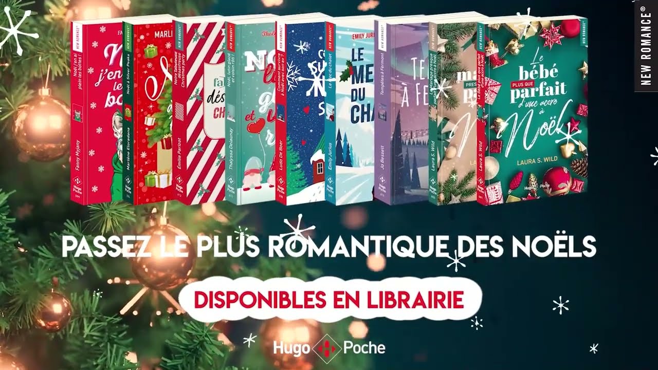 Romances de Noël 2023 d'Hugo Publishing 